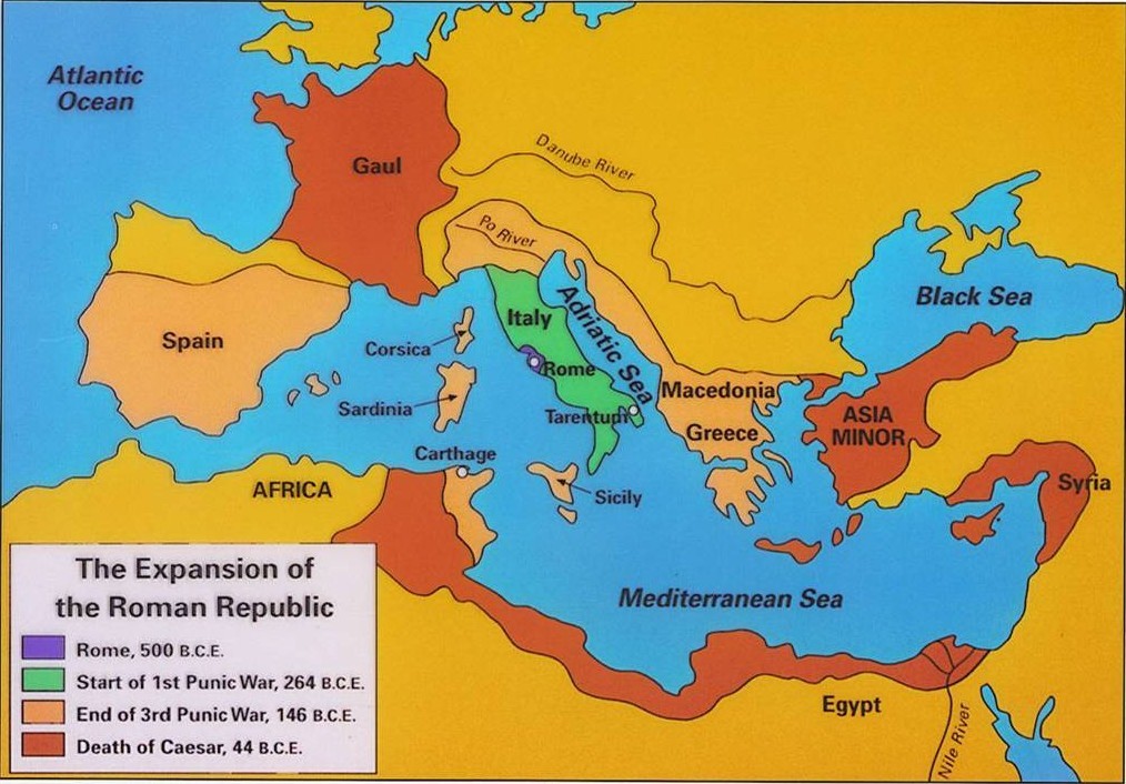 when did rome conquer greece
